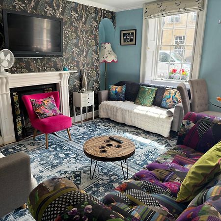 City Centre - Rivers Street, Quiet 2 Bed Ground Floor Georgian Garden Apartment Bath Buitenkant foto